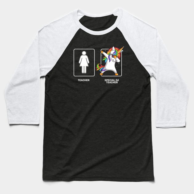 Special Edition Teacher Baseball T-Shirt by POD Anytime